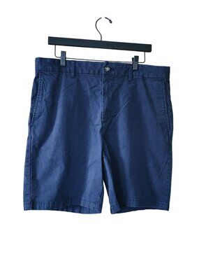 Old Navy Slim Built in Flex Chino Navy Shorts Mens Size 36